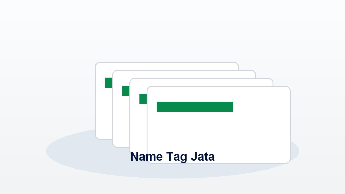 Name Tag Jata